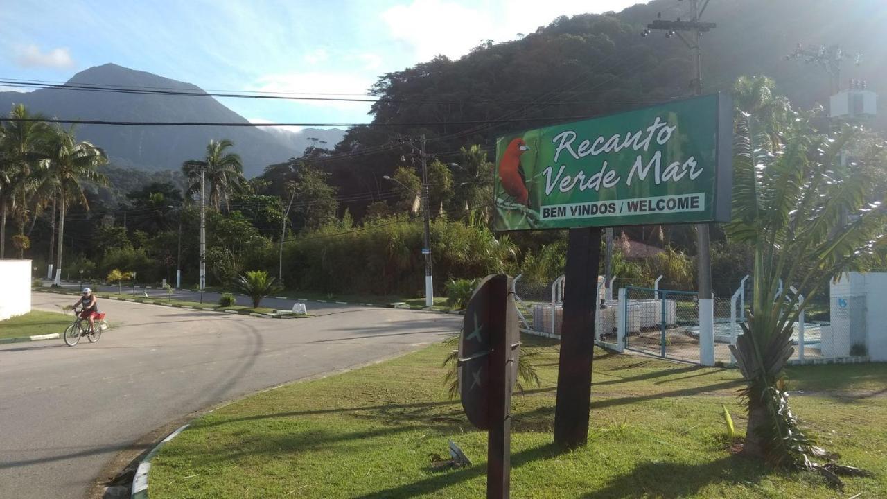 Chale No Condominio Verde Mar Na Praia Da Cocanha Caraguatatuba Dış mekan fotoğraf